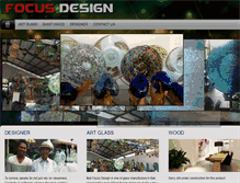 Tablet Screenshot of focus-artglass.com